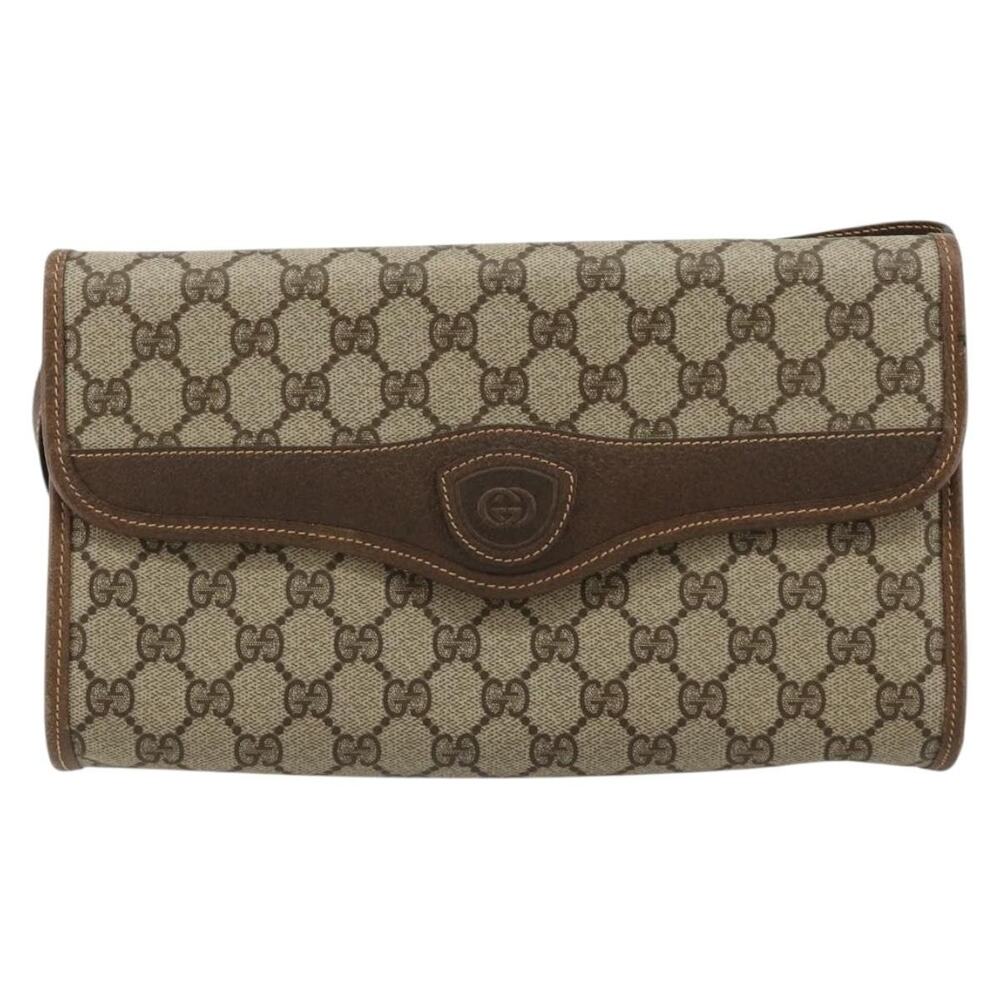 Gucci GG Supreme Shoulder Bag 004161004161 Beige